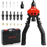 3 In 1 Rivet Nut Tool, Gun, Reamer Set, Professional Gun Kit, We-890. Fixed Price $89.01.