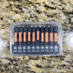 Grenpro S2 Alloy Steel Impact Screwdriver Bits Set Of 20, Metric And Sae. Fixed Price $19.99.