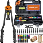 Rivet Nut Tool Kit, 16-inch Rivnut Kit With 13 Metric And Sae Mandrels, Man. Fixed Price $132.99.