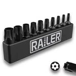Tamper Proof Torx Bit Set, Railer 10-piece 6 Point 1 Inch Security. Fixed Price $15.58.