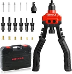 3 In 1 Rivet Nut Tool, Gun, Reamer Set, 5 Heads And 6 Metric.... Fixed Price $59.54.
