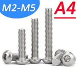 316 Stainless Steel Button Head Socket Cap Screw Marine Grade Allen Hex Bolt Ss. Fixed Price $82.39.