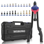 Workpro 16" Rivnut Tool Kit 11 Metric & Sae Mandrels Hand Nutsert Rivet Set. Fixed Price $69.99.