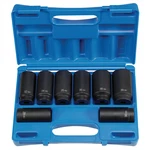 Grey Pneumatic 1708sn 1/2d Axl Nt Imp 12pt 8pc Set. Fixed Price $154.90.