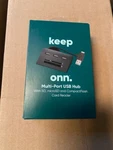 Keep Onn Multi-port Usb Hub With Sd, Microsd And Compactflash Card Reader. Fixed Price $12.97.
