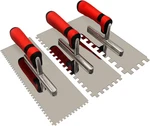 Tile Tools Stainless Steel Square Notched Trowel Set 3 Pc (notch Size: 5/32" & 5. Fixed Price $27.95.