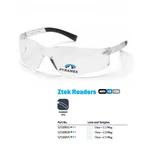 Pyramex Ztek Bifocal Safety Reading Glasses Clear Lens 1.5, 2.0, 2.5 Z87 1/pair. Fixed Price $8.50.
