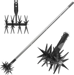 66in Rotary Cultivator With Tempered Spring Steel Tines And Adjustable Stainless. Fixed Price $57.99.