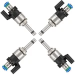 6 Holes Anglewide Set Of 4 Fuel Injectors Compatible For 2017-2019 Ford F.... Fixed Price $73.76.