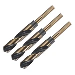 Uxcell 3pcs Reduced Shank Twist Drill Bits 18mm Black Nitride Titanium Coated Hi. Fixed Price $53.80.