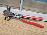 Solid Steel 6 In 1 Plier Multi Tool Pipe Wrench Nail Puller Wire Cutter Hammer. Fixed Price $15.00.