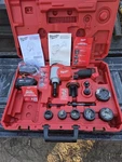 Milwaukee 10-ton Knockout Tool 2676-20. Fixed Price $1850.00.