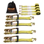 Vevor 2x15 Double J Hook Ratchet Straps 5000 Lbs Break Strength Cargo Secure. Fixed Price $52.59.