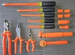 Cementex Tck-101 1000v Insulated Tool Kit 3/8 Torque Wrench Ratchet Sockets Usa. Fixed Price $699.00.