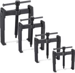 4 Pcs 2 Jaw Gear Puller Set Steel Removal Tool Adjustable For Pulleys Flywhee.... Fixed Price $41.94.