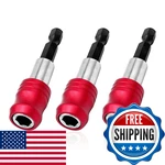 Seonfook 3pcs Magnetic Drill Bit Extension Quick Release Bar Socket Screwdriver. Fixed Price $13.73.