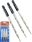 Ftg Usa Tapered Countersink Drill Bit Set 3 Pc #10 (3/16") .... Fixed Price $30.46.
