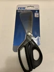 Teq 10 Shop Shears, Titanium Coated Stainless Steel Blades, Heavy Duty Tp82892. Fixed Price $22.45.