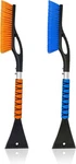 Econour 27" Car Snow Brush And Ice Scrapers For Windshield (2 Pack) Scratc. Fixed Price $72.99.