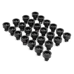 Rtrhinotuning 100pcs Black Wheel Rim Lip Rivets Nuts Of 7.5mm/0.3in Hole Repl.... Fixed Price $52.37.