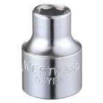 Westward 3/8 In Drive, 1/4" Hex Sae Socket, 6 Points, Steel, Chrome,. Fixed Price $10.18.