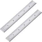 Eboot 2 Pack Stainless Steel Ruler Machinist Engineer Ruler, Metric 6 Inch. Fixed Price $10.03.