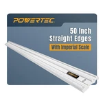 Powertec 50 Inch Machinist Aluminum Straight Edges, With .003'' 50", 50". Fixed Price $83.99.