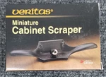 Veritas Miniature Cabinet Scraper Ground Sole Woodworking Tool New #05p84.10. Fixed Price $129.99.