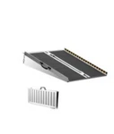Vevor Folding Wheelchair Ramp Portable Aluminum Threshold 2 Ft 800 Lbs. Fixed Price $70.00.
