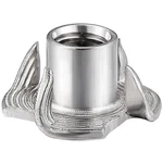 Wensilon 50pcs 3/8"-16 T-nut 304 Stainless Steel Four-jaw - For Home, Hotel O.... Fixed Price $33.11.
