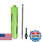 Betteri 2 1/4 Inch Dry Core Drill Bit With Pilot And Pcs Adapters (sds Plu. Fixed Price $66.02.