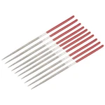 Uxcell 10pcs Round Diamond Needles File 2mm X 100mm 150 Grit For Metal Glass .... Fixed Price $16.85.