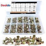 Rivet Nut Tool Kit, 520pcs Sae & Metric Assortment Kit W Galvanized Ca. Fixed Price $45.86.