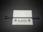 Snap-on Tools 3/8" Drive Power Blue X-long Quick Release Flex Ratchet Fhrllf80. Fixed Price $299.95.
