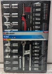 Jobsmart 82 Piece Mechanic Tool Set Brand New Foam Holder Ratchet. Fixed Price $29.88.