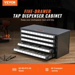 Vevor Tap Dispenser Cabinet, Five-drawer Organizer Cabinet For #2-56-#12-28. Fixed Price $84.72.