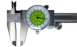 Igaging Fractional Dial Caliper 6" Inside Outside Depth Gauge Read 0.01 Or 1/64". Fixed Price $34.95.