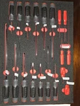 Proto J1219scf Screwdriver Set 19 Piece Ergonomic New. Fixed Price $335.00.