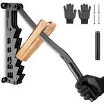 Primachen Wall Mounted Kindling Splitter, 2025 New Designed Black-with Gloves. Fixed Price $82.63.
