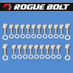 Bbf Oil Pan Bolts Hex Stainless Steel Kit Big Block Ford 429 460 Car / F-series. Fixed Price $14.95.
