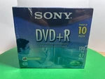 Sony Dvd R 120 Min 4.7gb 1x16 Read Write 027242621152 Accucore 10dpr47l4. Fixed Price $6.89.