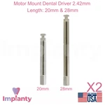 2x Dental Motor Mount Driver Int Hex 2.42mm System Stainless Steel Tool. Fixed Price $31.00.