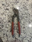Milwaukee (48-22-6552) Jaw Pliers - Red. Fixed Price $20.00.