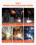 250a Pulse Mig Welder 5-in-1 Aluminum Flux Core Stick Tig 110/220v. Fixed Price $339.99.