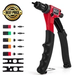 Rzx 8" Rivet Nut Gun M3 M4 M5,m6,1/4-20m10-24, 8-32, M6 X 190mm, Red. Fixed Price $48.98.