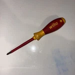 New Wiha Tools 321 N, 1000 Volt Insulated Ph2 X 100 Phillips Screwdriver. Fixed Price $14.99.
