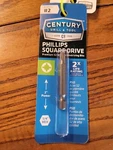 #2 Century 2" Phillips Square Drive Bit #68242. Fixed Price $9.99.