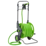 Water Hose Reel With Wheels 174.6'+6.6'. Fixed Price $160.55.