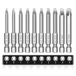 Mulwark Robertson Square Allen Wrench Drill Bits Set 10pc Screwdriver Bit Set.... Fixed Price $17.33.
