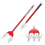 Garden Weasel Rotary Cultivator Hand Tiller 2-in-1 Aerate Weed Model 91206 Plant. Fixed Price $74.99.